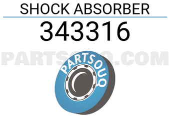 Kayaba 343316 SHOCK ABSORBER