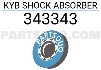 Kayaba 343343 KYB SHOCK ABSORBER