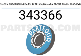 Kayaba 343366 SHOCK ABSORBER NI DATSUN TRUCK/NAVARA FRONT RH/LH 1985- KYB