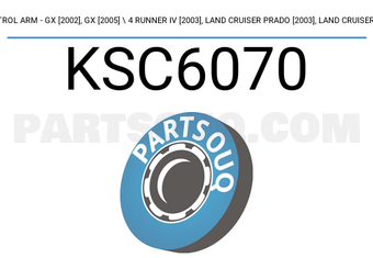 Kayaba KSC6070 ذراع تحكم - GX [2002], GX [2005] \ 4 RUNNER IV [2003], LAND CRUISER PRADO [2003], LAND CRUISER PRA
