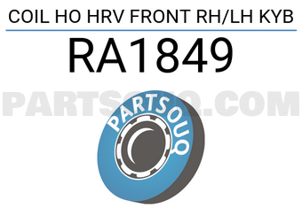 Kayaba RA1849 COIL HO HRV FRONT RH/LH KYB