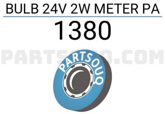 Koito 1380 BULB 24V 2W METER PA