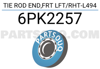 Land Rover 6PK2257 TIE ROD END,FRT LFT/RHT-L494