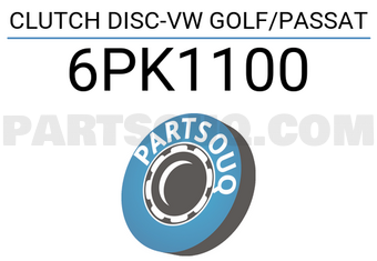 Luk 6PK1100 CLUTCH DISC-VW GOLF/PASSAT