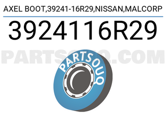 MALCORP 3924116R29 AXEL BOOT,39241-16R29,NISSAN,MALCORP