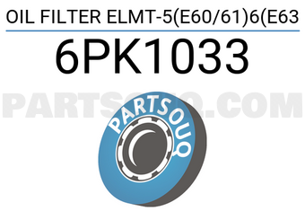 MANN 6PK1033 OIL FILTER ELMT-5(E60/61)6(E63