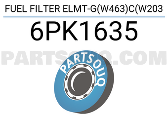 MANN 6PK1635 FUEL FILTER ELMT-G(W463)C(W203