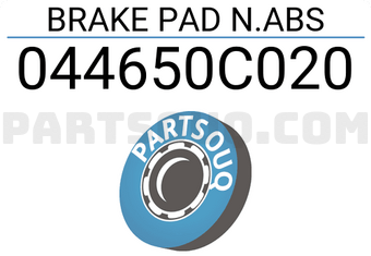 MAXPART 044650C020 BRAKE PAD N.ABS