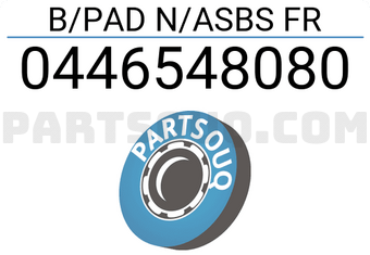 MAXPART 0446548080 B/PAD N/ASBS FR