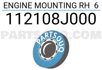 MAXPART 112108J000 ENGINE MOUNTING RH 6