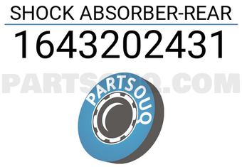 MAXPART 1643202431 ممتص صدمات خلفي
