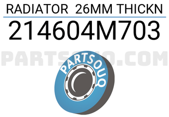 MAXPART 214604M703 RADIATOR 26MM THICKN