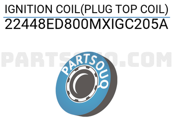 MAXPART 22448ED800MXIGC205A IGNITION COIL(PLUG TOP COIL)