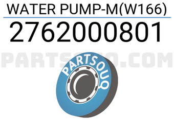MAXPART 2762000801 WATER PUMP-M(W166)