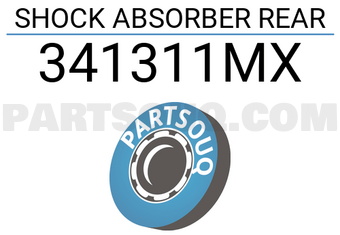 MAXPART 341311MX SHOCK ABSORBER REAR