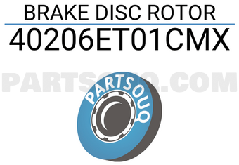 MAXPART 40206ET01CMX BRAKE DISC ROTOR