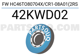 MAXPART 42KWD02 FW HC46TO80704X/CR1-08A01(2RS