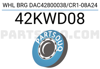 MAXPART 42KWD08 WHL BRG DAC42800038/CR1-08A24