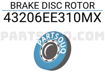 MAXPART 43206EE310MX BRAKE DISC ROTOR