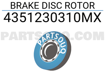 MAXPART 4351230310MX BRAKE DISC ROTOR