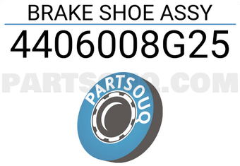 MAXPART 4406008G25 BRAKE SHOE ASSY