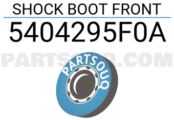 MAXPART 5404295F0A SHOCK BOOT FRONT