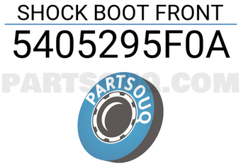 MAXPART 5405295F0A SHOCK BOOT FRONT