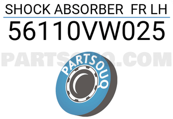 MAXPART 56110VW025 SHOCK ABSORBER FR LH