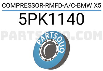 MAXPART 5PK1140 COMPRESSOR-RMFD-A/C-BMW X5