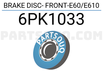 MAXPART 6PK1033 BRAKE DISC- FRONT-E60/E610