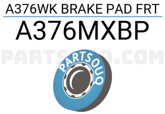 MAXPART A376MXBP A376WK BRAKE PAD FRT