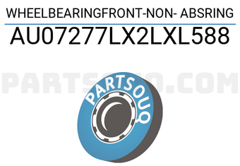 MAXPART AU07277LX2LXL588 WHEELBEARINGFRONT-NON- ABSRING