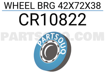 MAXPART CR10822 WHEEL BRG 42X72X38