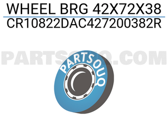 MAXPART CR10822DAC427200382R WHEEL BRG 42X72X38