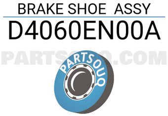 MAXPART D4060EN00A BRAKE SHOE ASSY