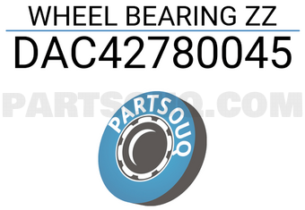 MAXPART DAC42780045 WHEEL BEARING ZZ