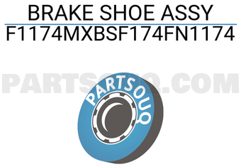MAXPART F1174MXBSF174FN1174 BRAKE SHOE ASSY
