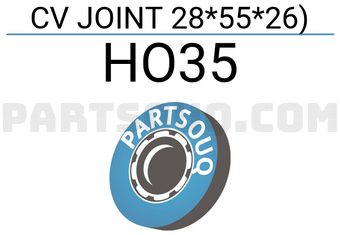 MAXPART HO35 CV JOINT 28*55*26)