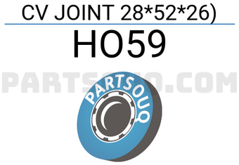 MAXPART HO59 CV JOINT 28*52*26)