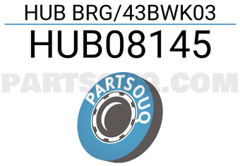 MAXPART HUB08145 HUB BRG/43BWK03
