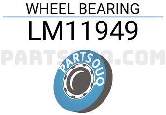 MAXPART LM11949 WHEEL BEARING