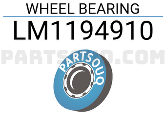 MAXPART LM1194910 WHEEL BEARING