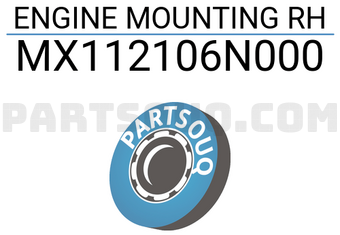 MAXPART MX112106N000 ENGINE MOUNTING RH