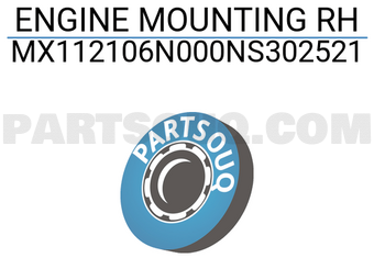 MAXPART MX112106N000NS302521 ENGINE MOUNTING RH