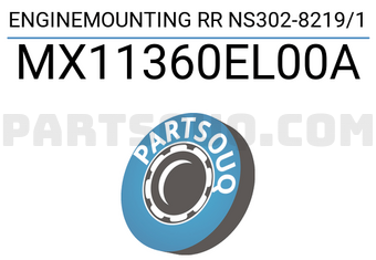 MAXPART MX11360EL00A ENGINEMOUNTING RR NS302-8219/1