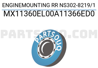 MAXPART MX11360EL00A11366ED0 ENGINEMOUNTING RR NS302-8219/1