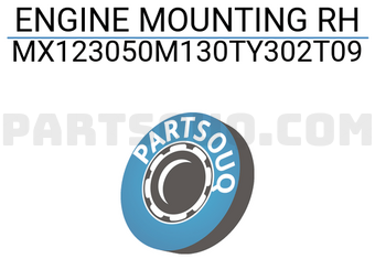 MAXPART MX123050M130TY302T09 ENGINE MOUNTING RH