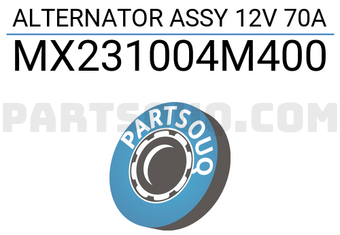 MAXPART MX231004M400 ALTERNATOR ASSY 12V 70A