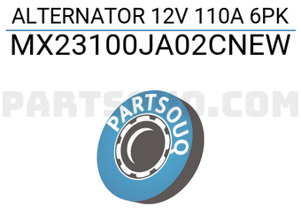 MAXPART MX23100JA02CNEW ALTERNATOR 12V 110A 6PK