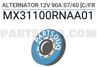 MAXPART MX31100RNAA01 ALTERNATOR 12V 90A S7/60 [C/FR